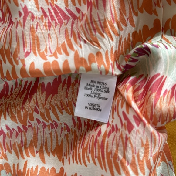 Coldwater creek silk jacket - Picture 6 of 7